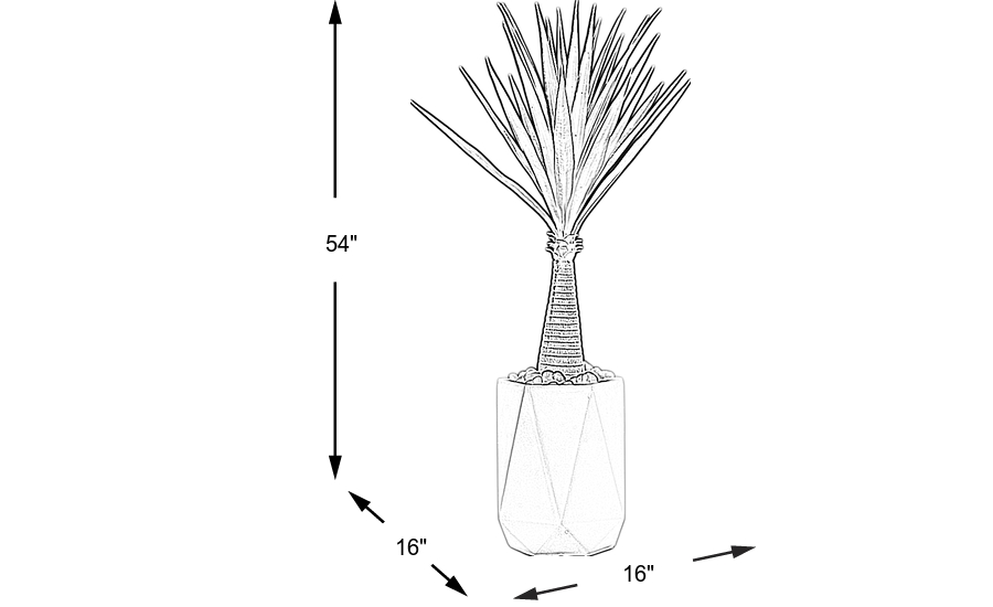 Dimension Image. Please refer to the Dimension Tab on this page for dimension details.