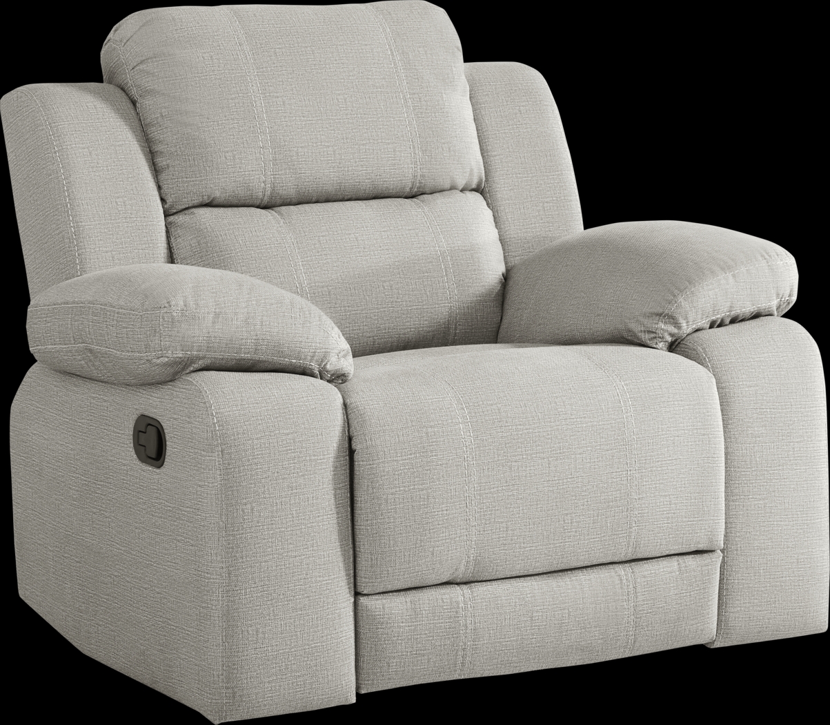 Palmer Point Gray Glider Recliner - Thumbnail - Image 2