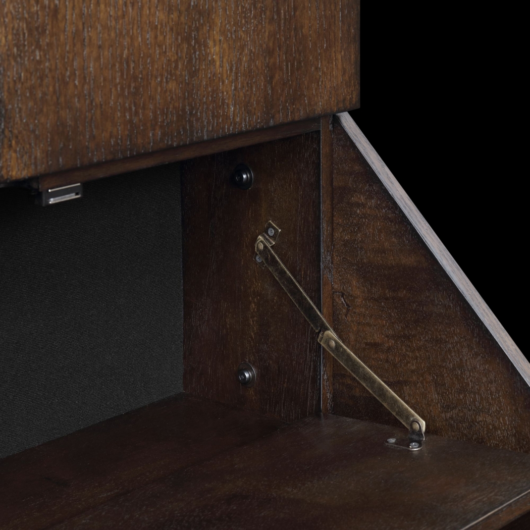 Palmeston Brown Dartboard Cabinet - Thumbnail - Image 3