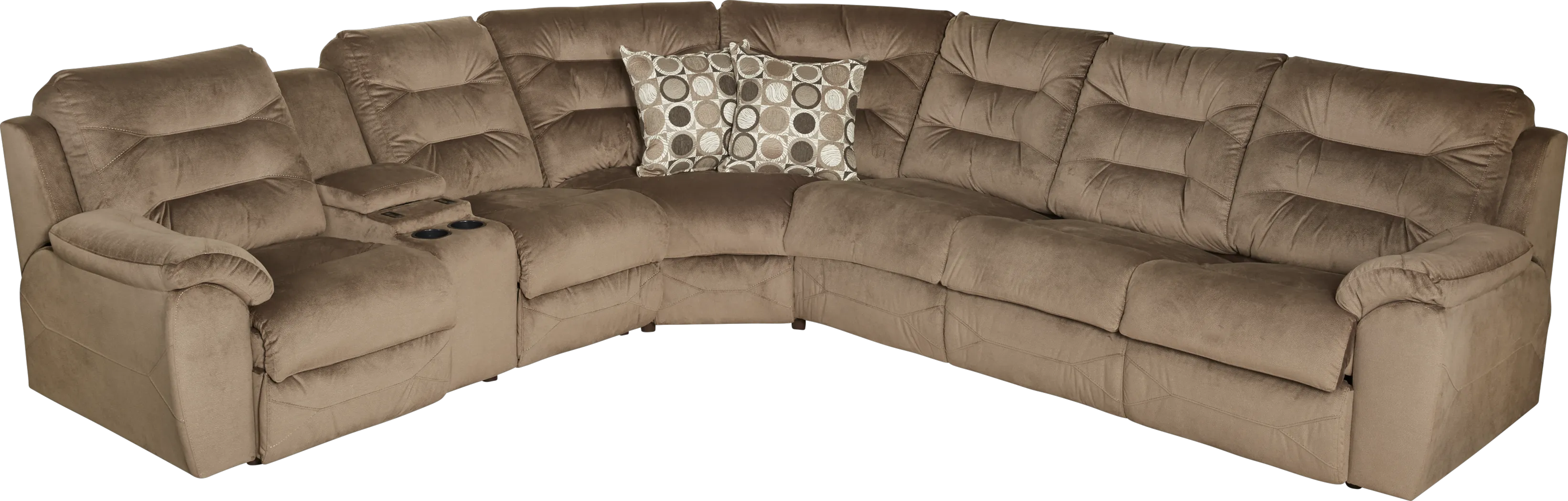 Palmetto 3 Pc Sleeper Sectional - Thumbnail - Image 1