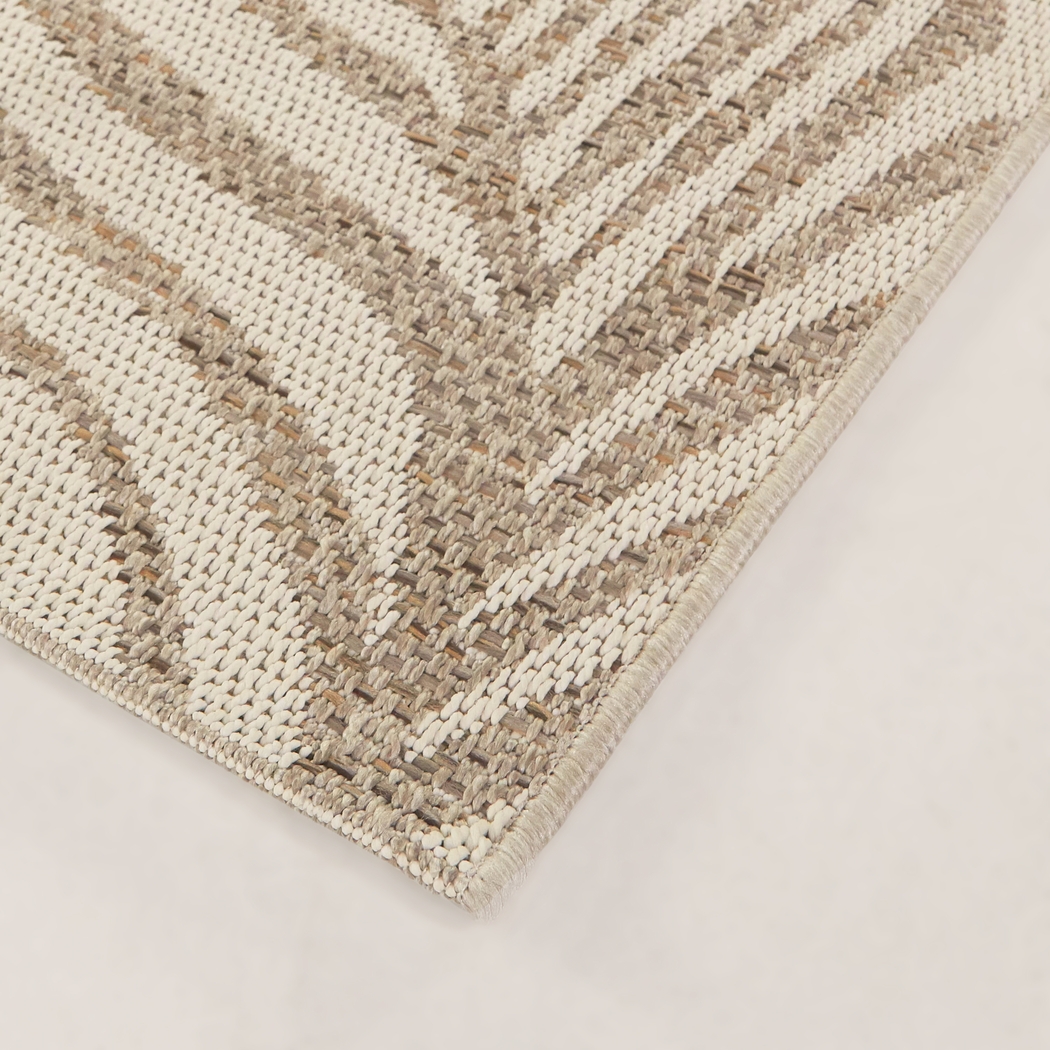 Palmetto Tan 7'10 x10' Indoor/Outdoor Rug - Thumbnail - Image 3