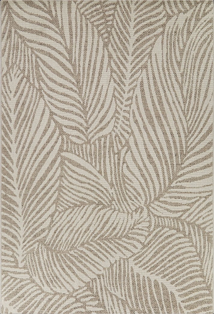 Palmetto Tan 7'10 x10' Indoor/Outdoor Rug - Thumbnail - Image 1