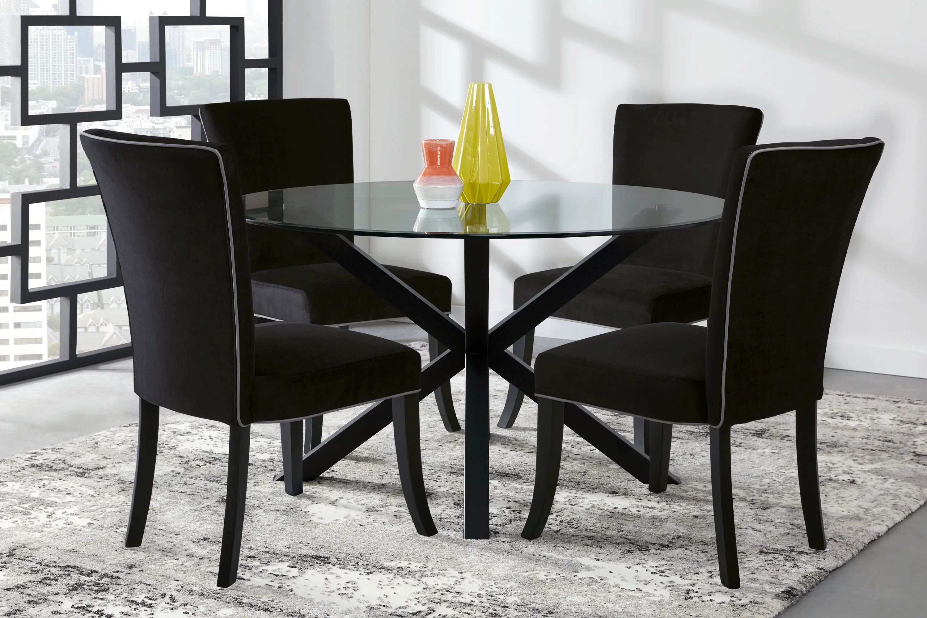 Palmetto Way Black Dining Table - Thumbnail - Image 2