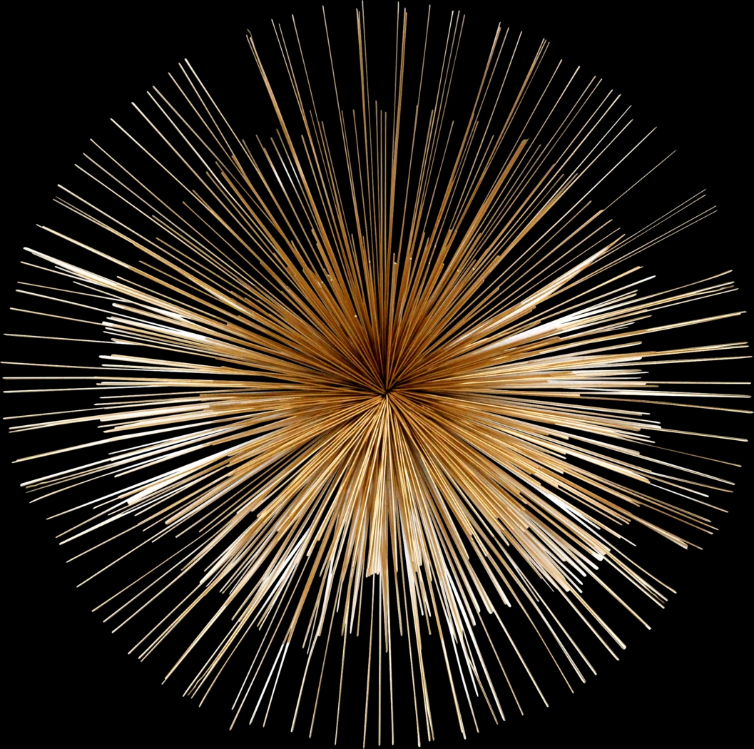 Palmoli Gold Wall Decor - Thumbnail - Image 1