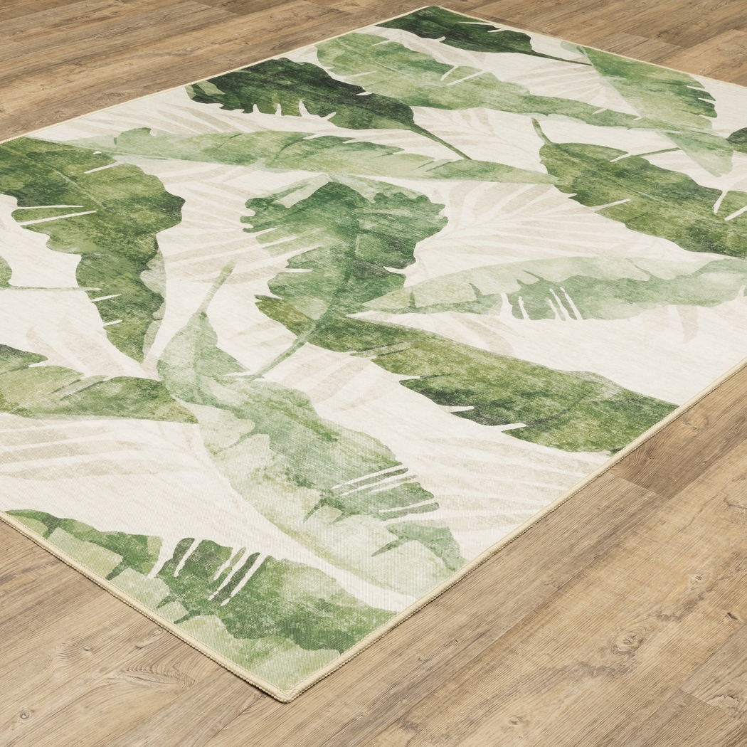 Palmradio Green 7'6 x 10' Rug - Thumbnail - Image 2