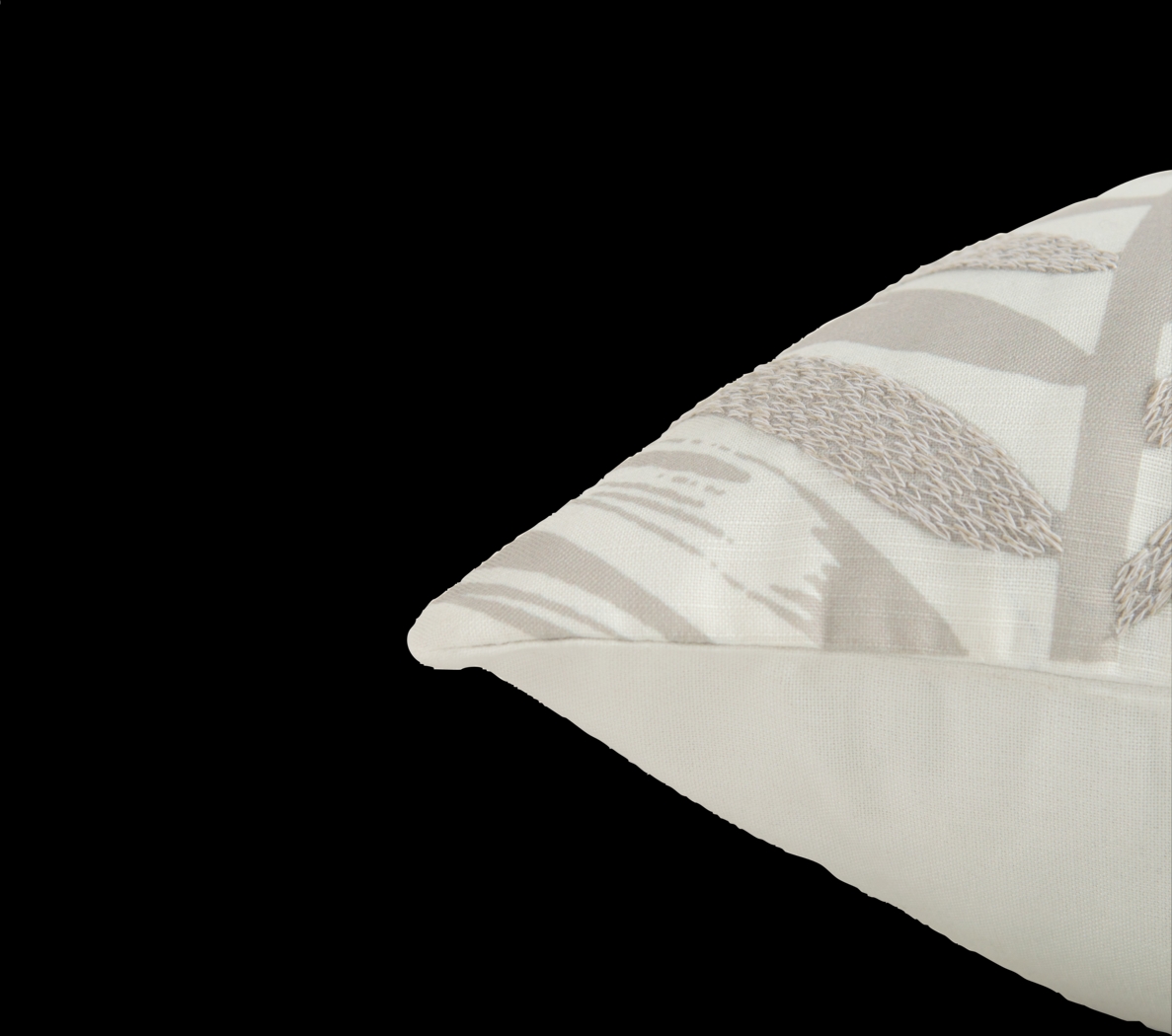 Palmus Gray Indoor/Outdoor Accent Pillow - Thumbnail - Image 3