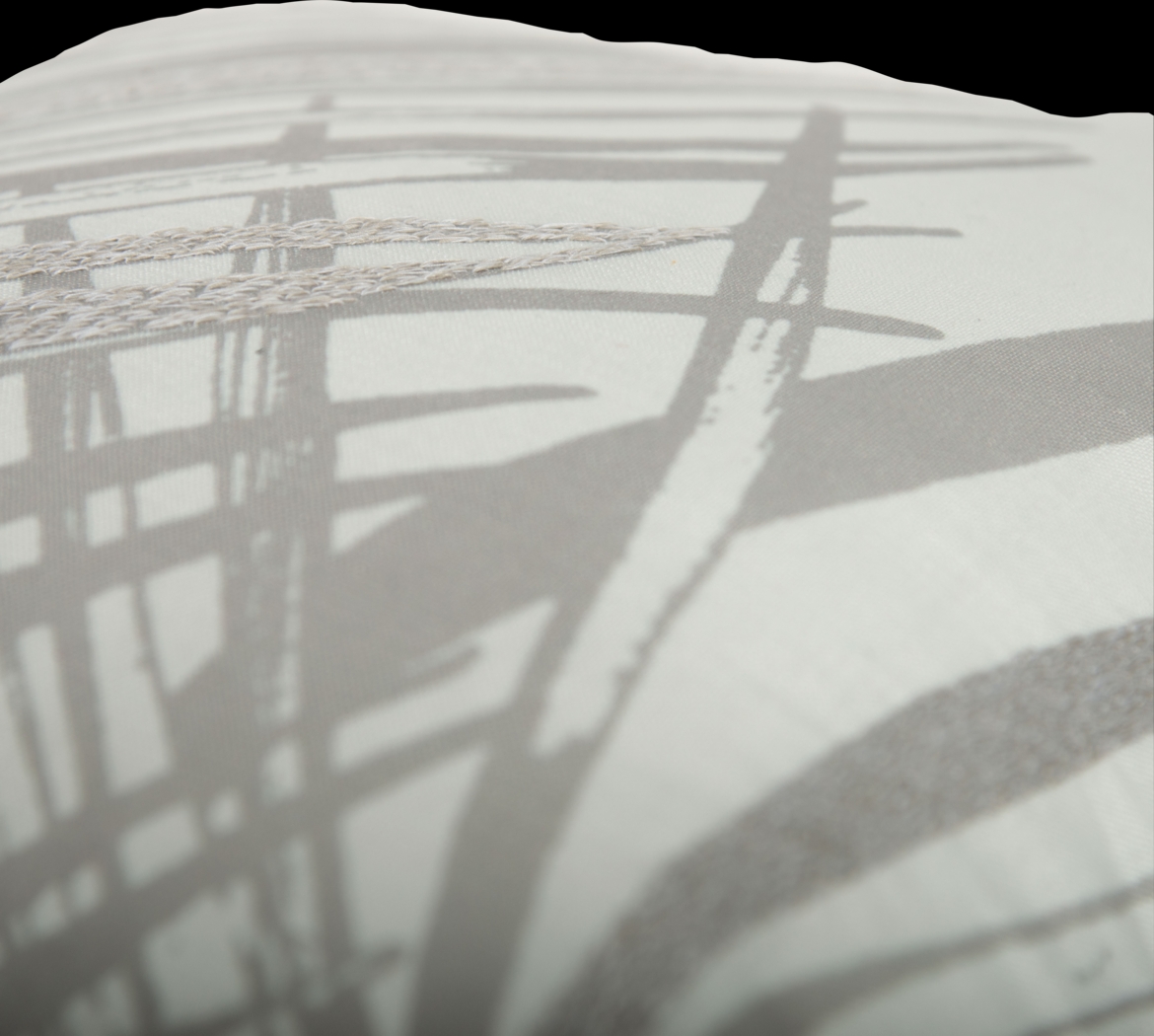 Palmus Gray Indoor/Outdoor Accent Pillow - Thumbnail - Image 5