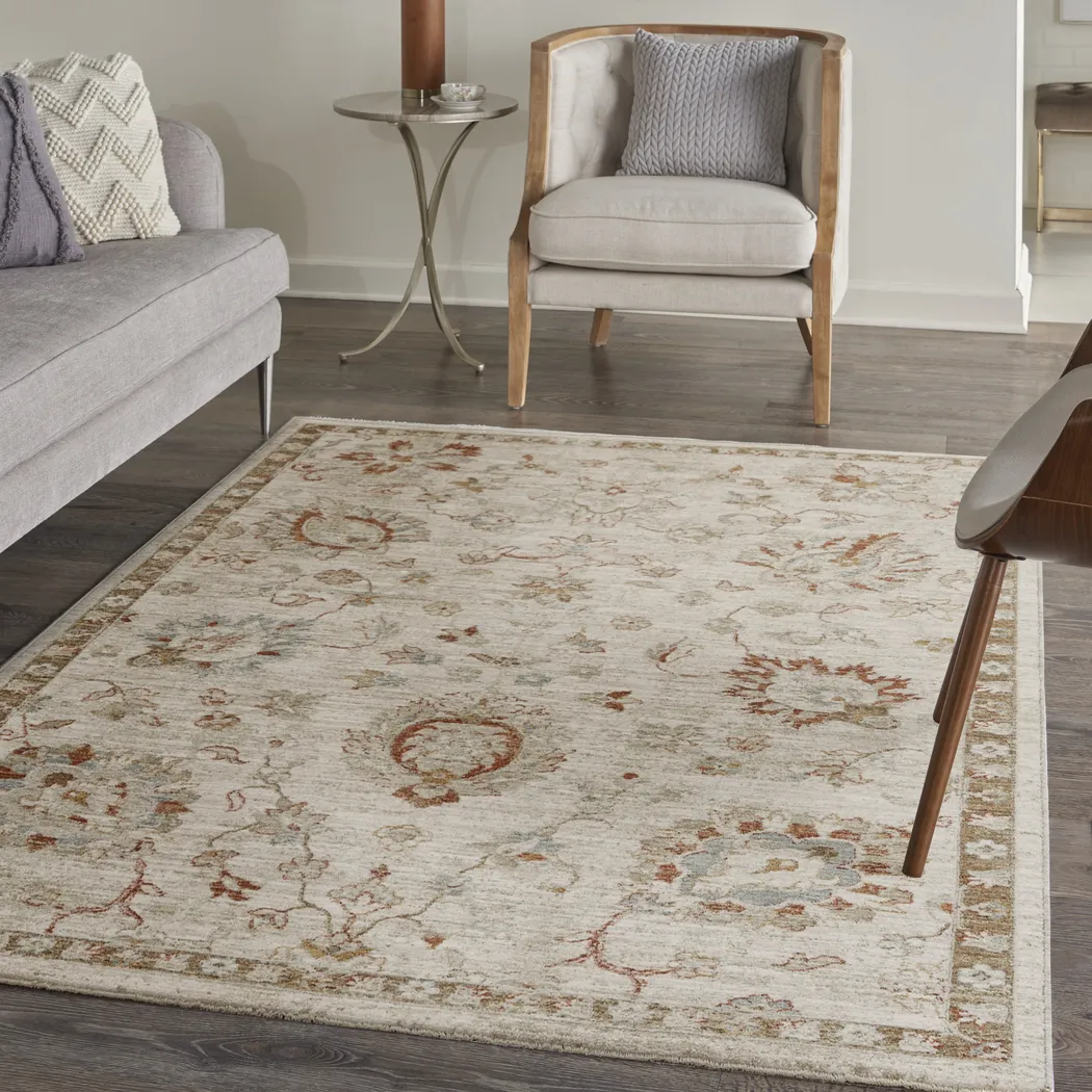 Palmyri Beige 9'3 x 12'7 Rug - Thumbnail - Image 2
