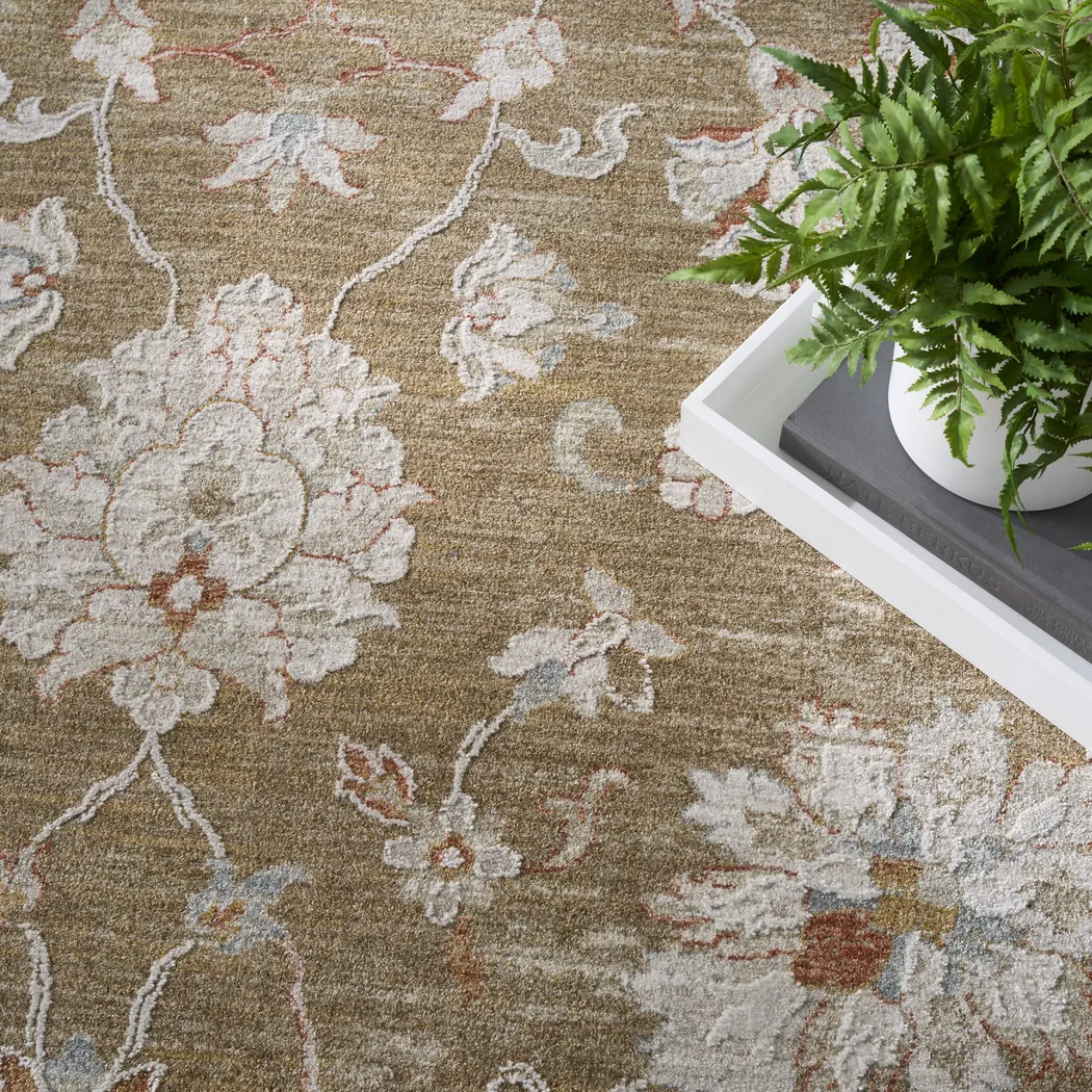 Palmyri Brown 5'3 x 7'8 Rug - Thumbnail - Image 6
