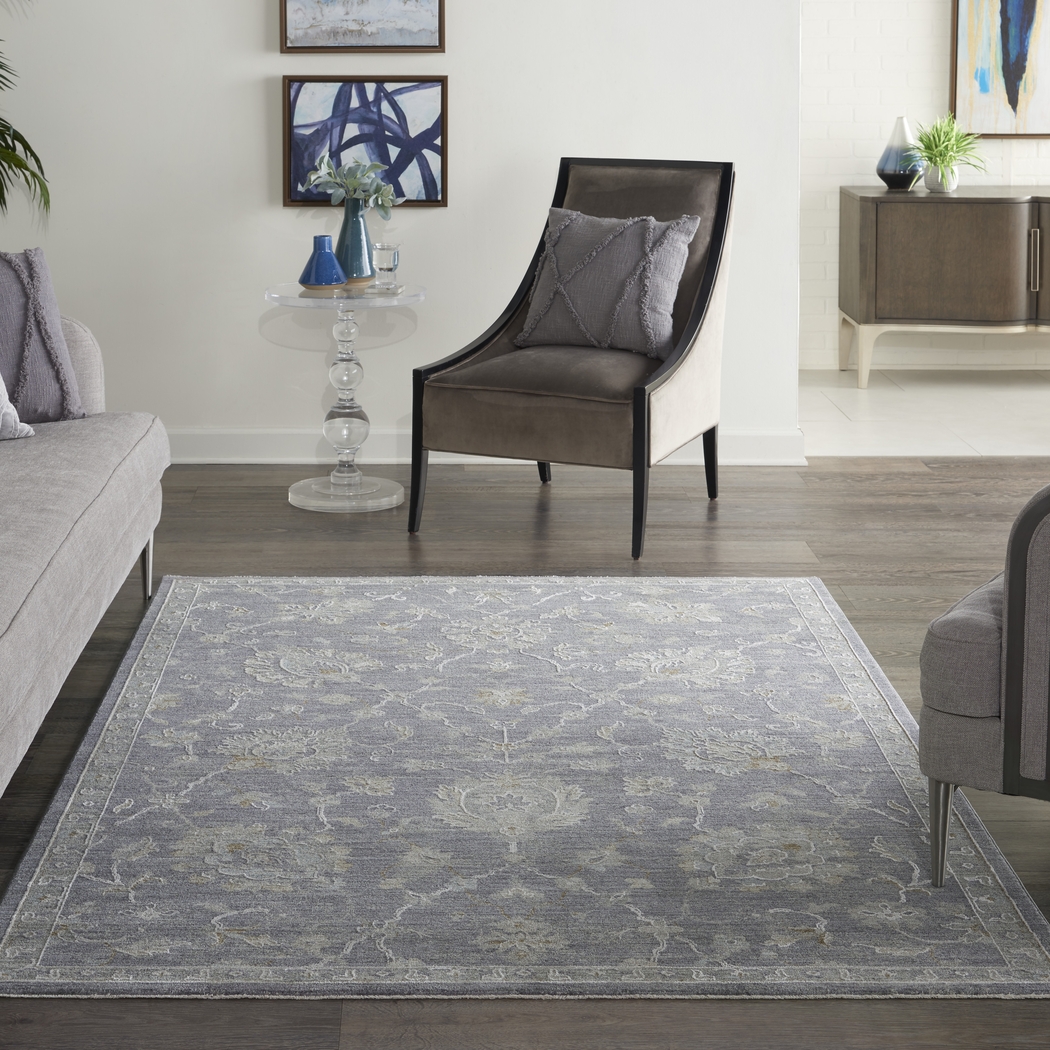 Palmyri Gray 5'3 x 7'8 Rug - Thumbnail - Image 2