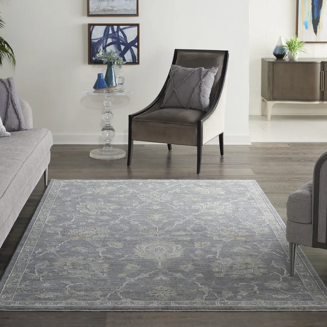 Palmyri Gray 7'10 x 10'4 Rug - Thumbnail - Image 2