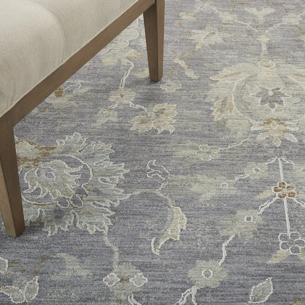 Palmyri Gray 9'3"x12'7" Rug - Thumbnail - Image 6