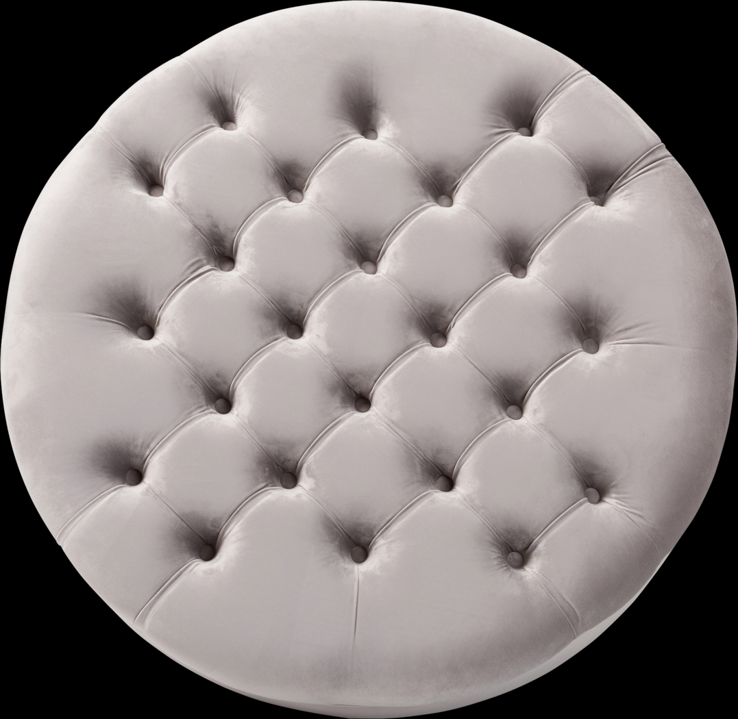 Palmyro Gray Cocktail Ottoman - Thumbnail - Image 3