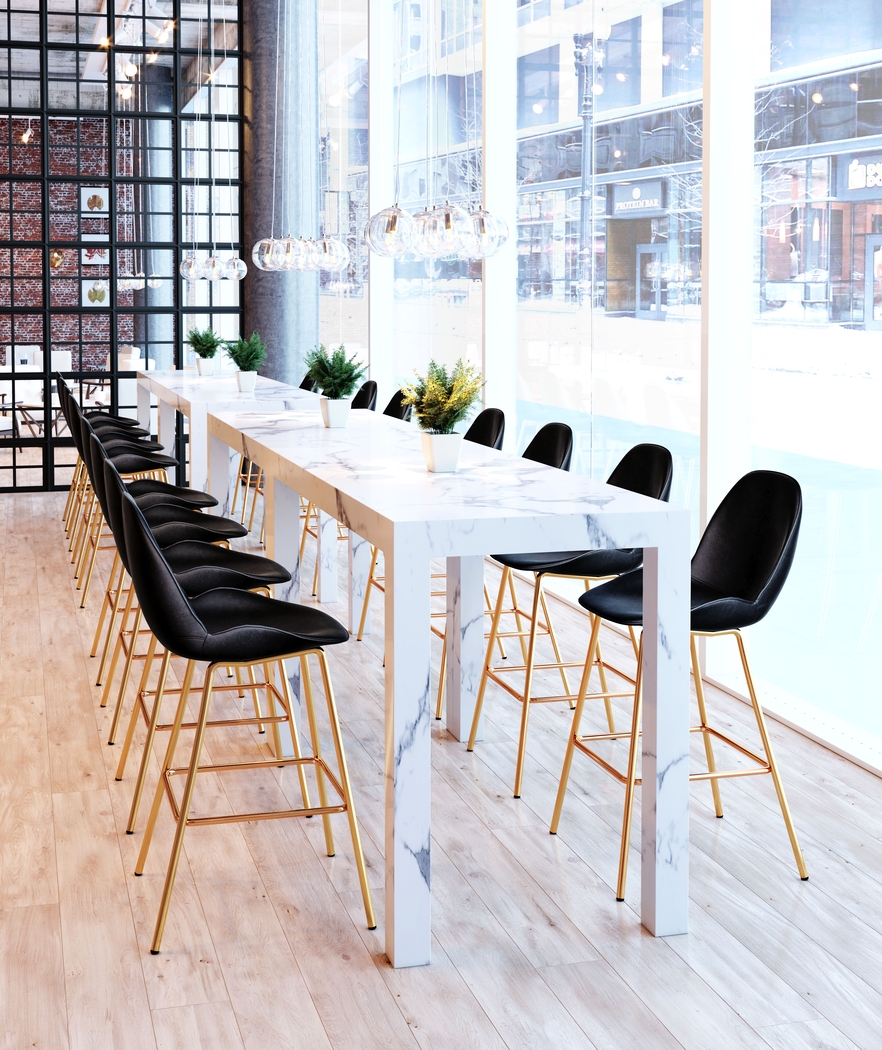 Palou Black Barstool, Set of 2 - Thumbnail - Image 6