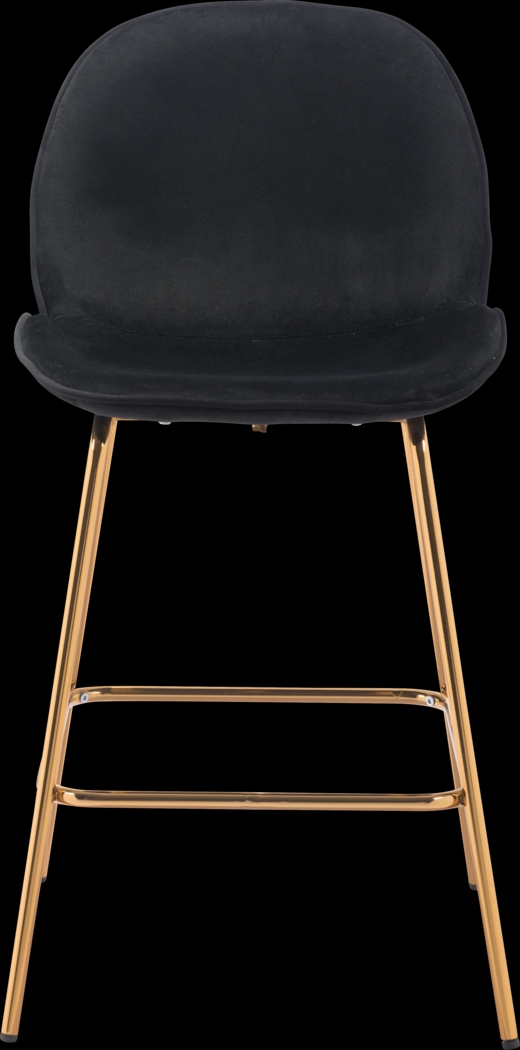 Palou Black Counter Height Stool, Set of 2 - Thumbnail - Image 3