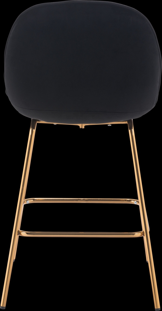 Palou Black Counter Height Stool, Set of 2 - Thumbnail - Image 4