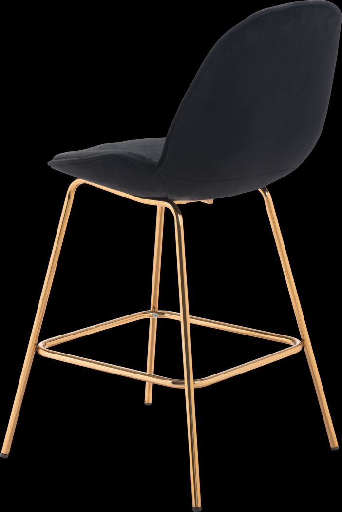 Palou Black Counter Height Stool, Set of 2 - Thumbnail - Image 5