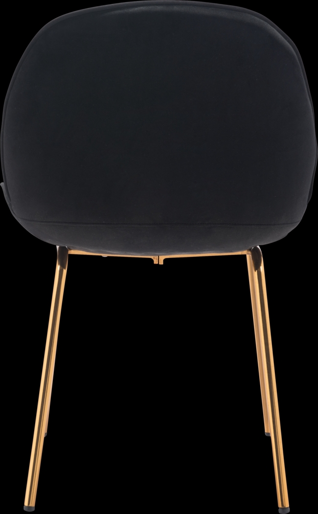 Palou Black  Side Chair, Set of 2 - Thumbnail - Image 4