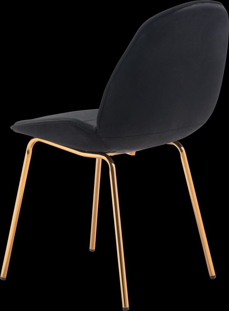 Palou Black  Side Chair, Set of 2 - Thumbnail - Image 5