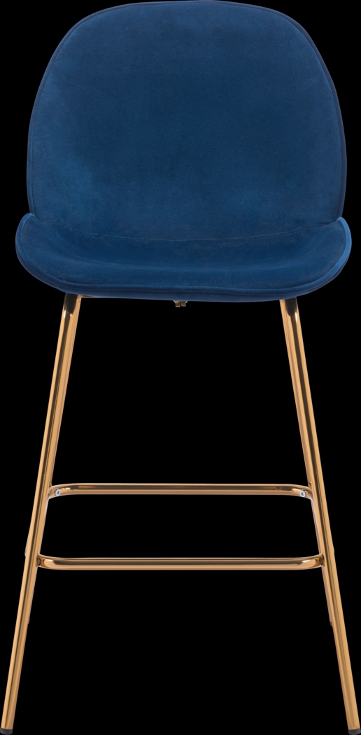 Palou Blue Counter Height Stool, Set of 2 - Thumbnail - Image 3