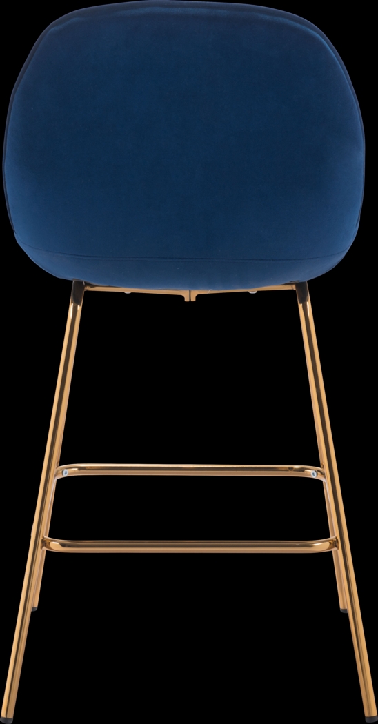 Palou Blue Counter Height Stool, Set of 2 - Thumbnail - Image 4