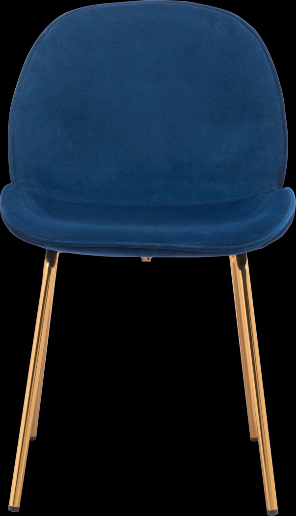 Palou Blue Side Chair, Set of 2 - Thumbnail - Image 3