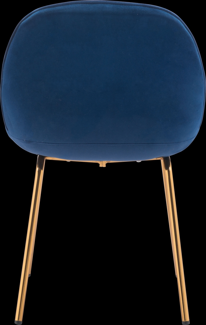 Palou Blue Side Chair, Set of 2 - Thumbnail - Image 4