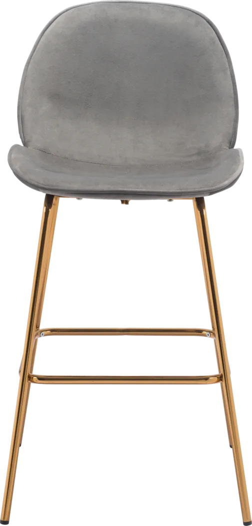 Palou Gray Barstool, Set of 2 - Thumbnail - Image 3