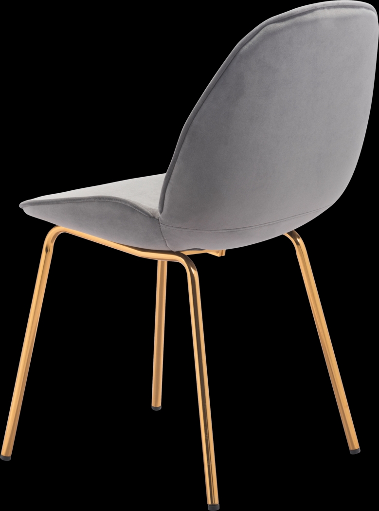 Palou Gray Side Chair, Set of 2 - Thumbnail - Image 5