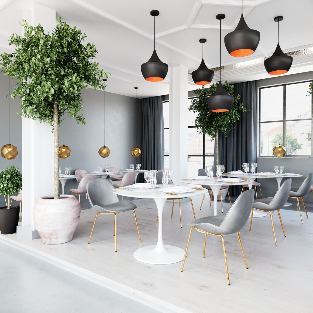 Palou Gray Side Chair, Set of 2 - Thumbnail - Image 6