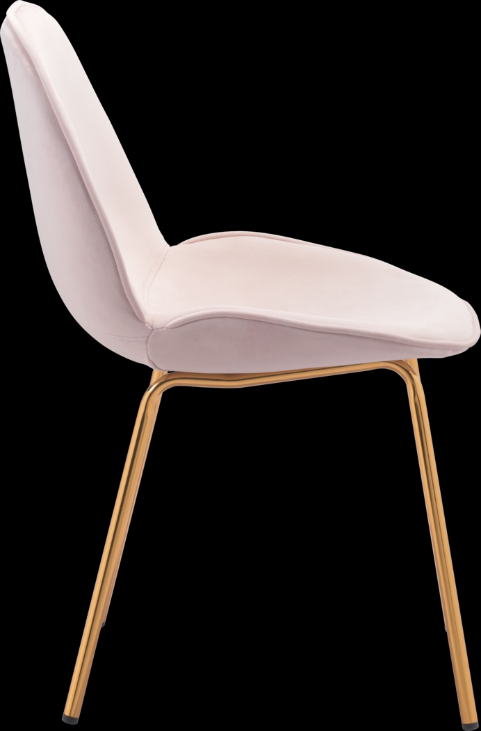 Palou Pink Side Chair, Set of 2 - Thumbnail - Image 2