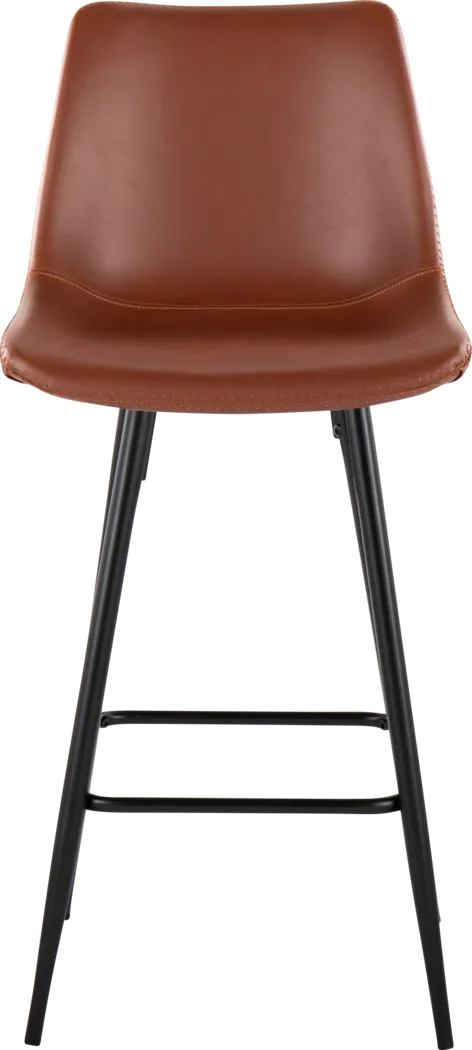 Pamco Cognac Counter Height Stool, Set of 2 - Thumbnail - Image 7