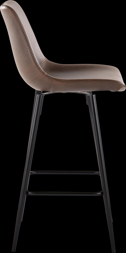 Pamco Espresso Counter Height Stool, Set of 2 - Thumbnail - Image 4