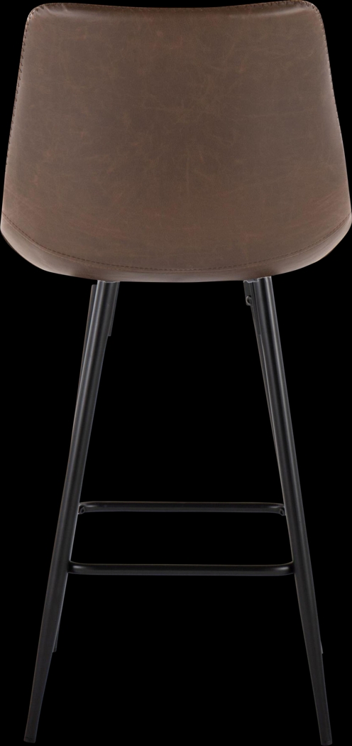 Pamco Espresso Counter Height Stool, Set of 2 - Thumbnail - Image 6