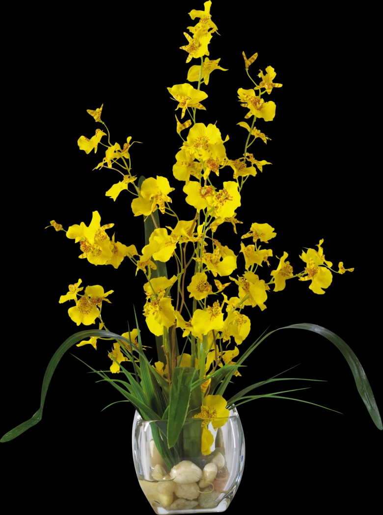 Pamella White Orchid Silk Floral - Thumbnail - Image 2