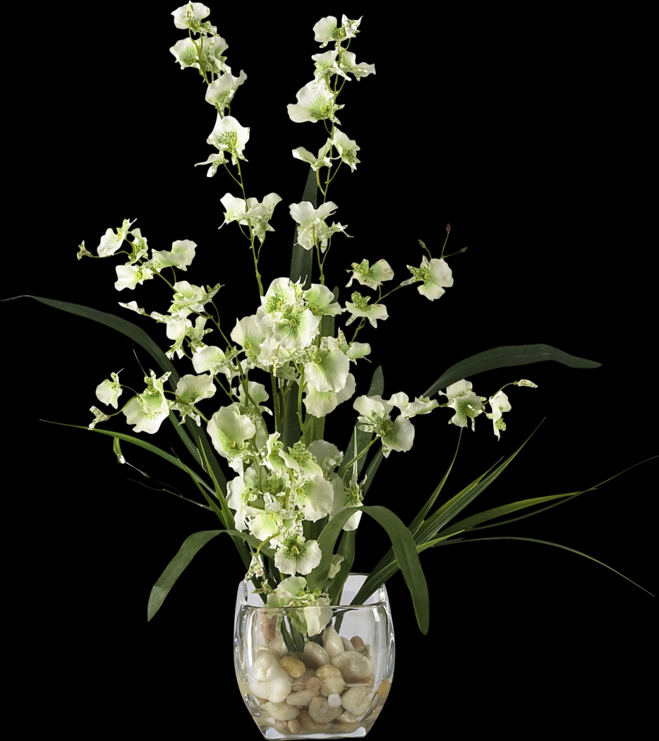 Pamella White Orchid Silk Floral - Thumbnail - Image 1