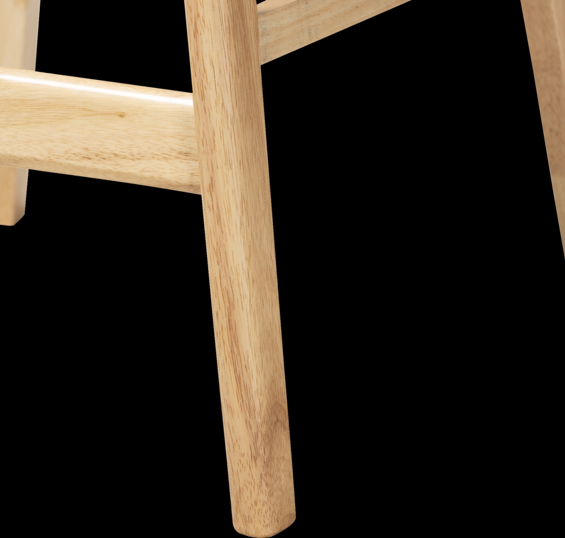 Pamona Natural Counter Stool, Set of 2 - Thumbnail - Image 7