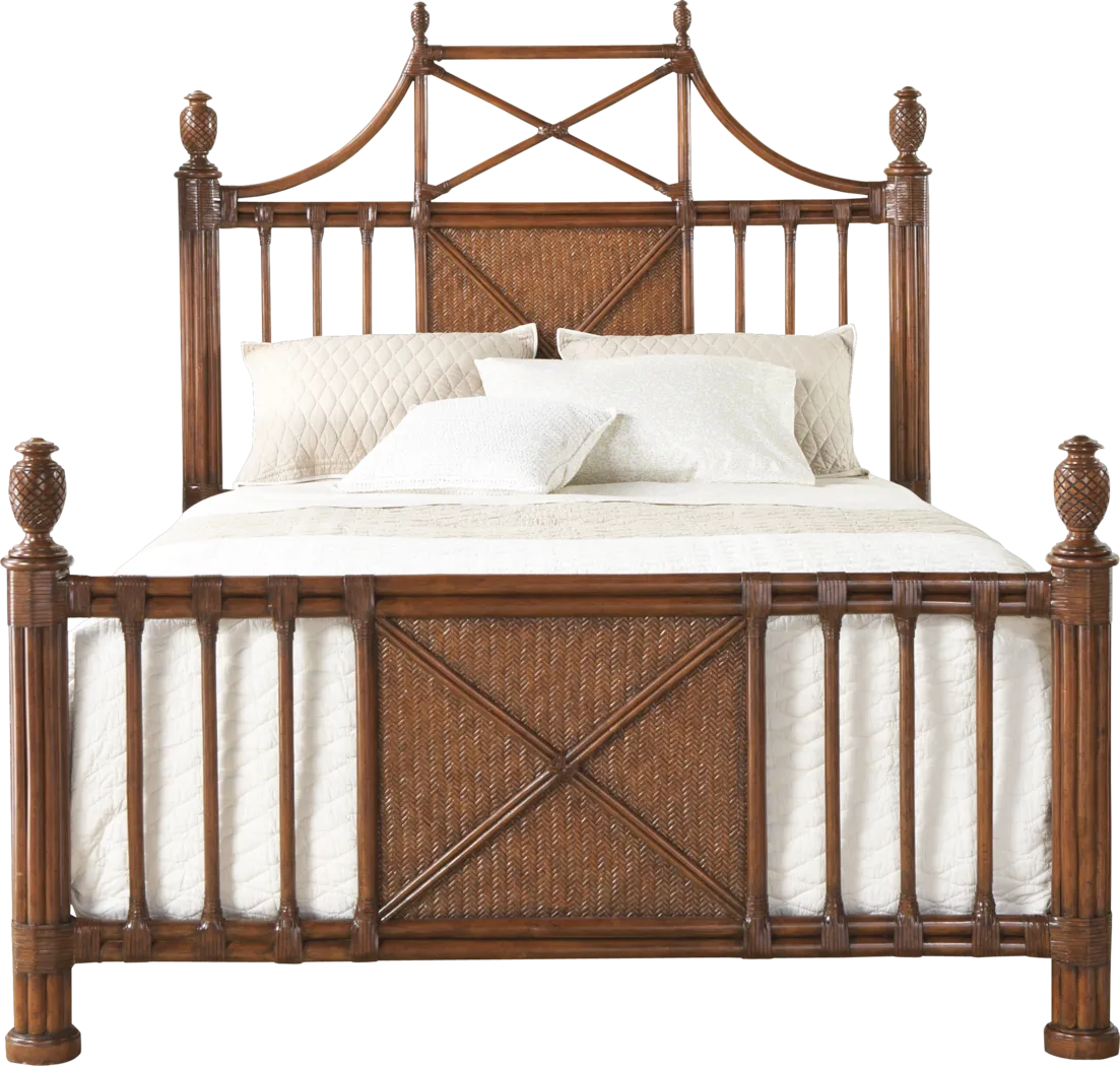 Panama Jack Island Breeze 3 Pc Queen Panel Bed - Thumbnail - Image 1