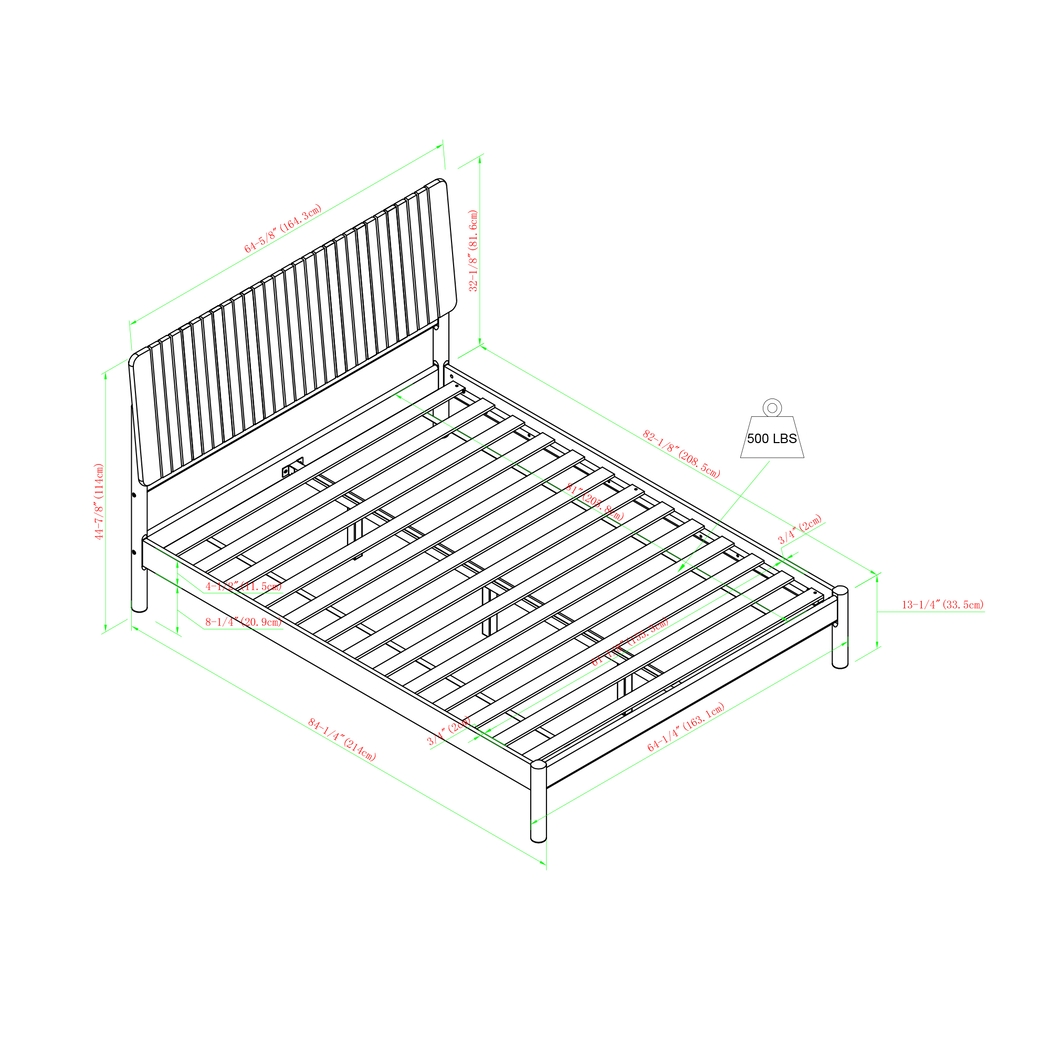 Panaridge Black Queen Bed - Thumbnail - Image 6