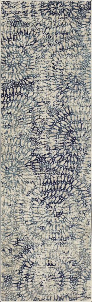 Panavista Aqua 2'4 x 7'10 Rug - Thumbnail - Image 1