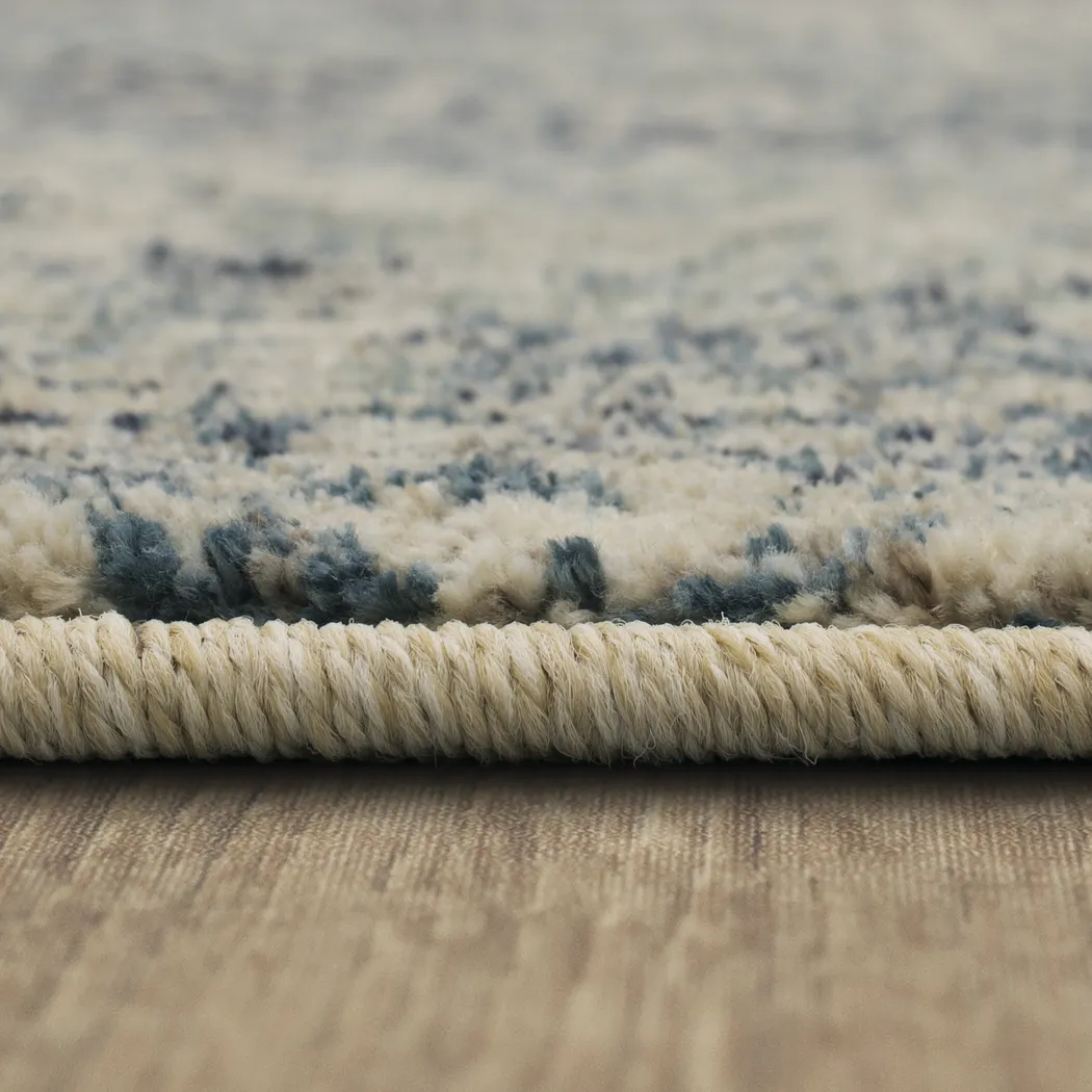 Panavista Aqua 8' x 11' Rug - Thumbnail - Image 5