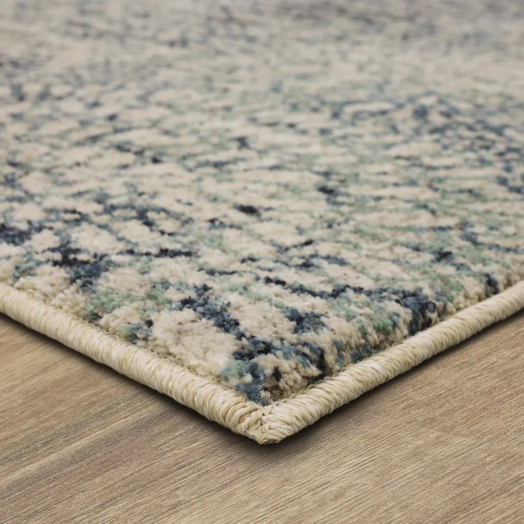 Panavista Aqua 8' x 11' Rug - Thumbnail - Image 7