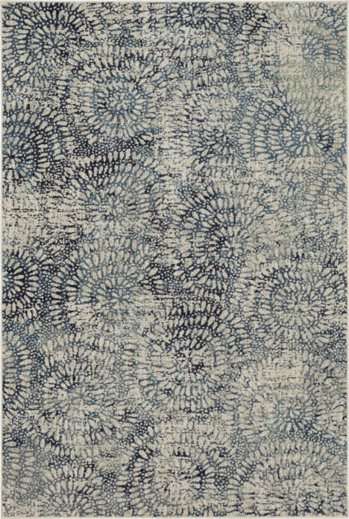Panavista Aqua 8' x 11' Rug - Thumbnail - Image 1