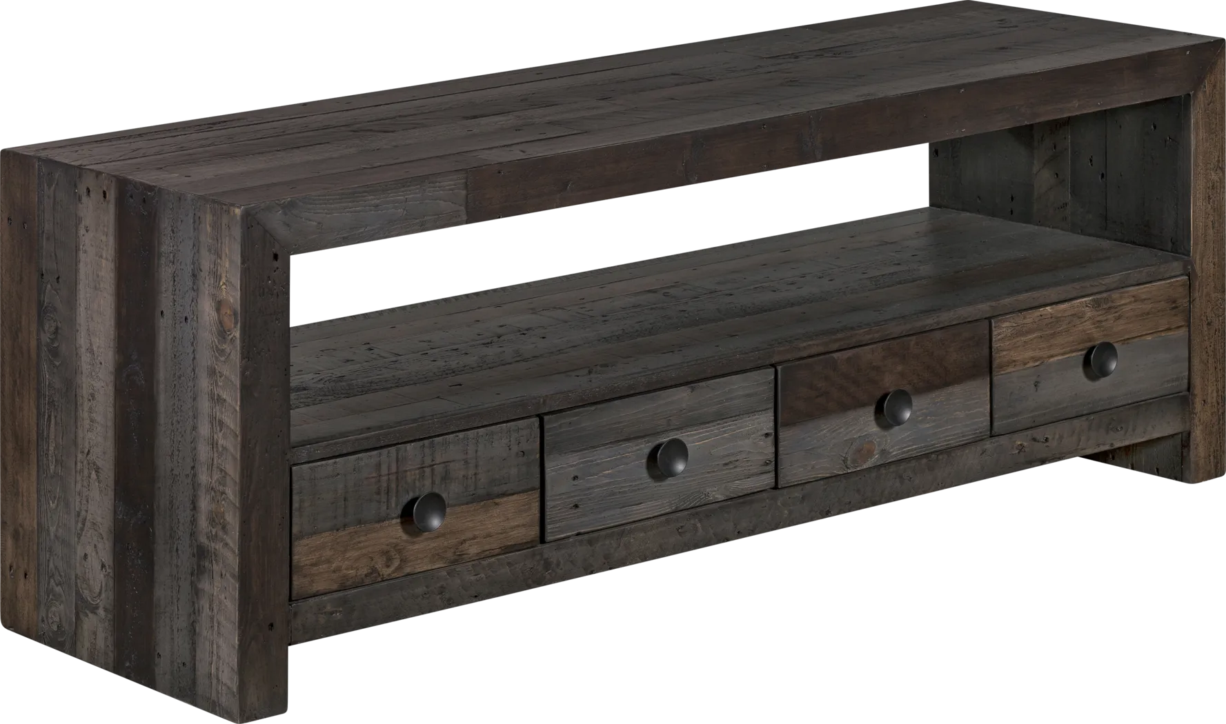 Pancini Dark Gray 63 in. Console - Thumbnail - Image 2