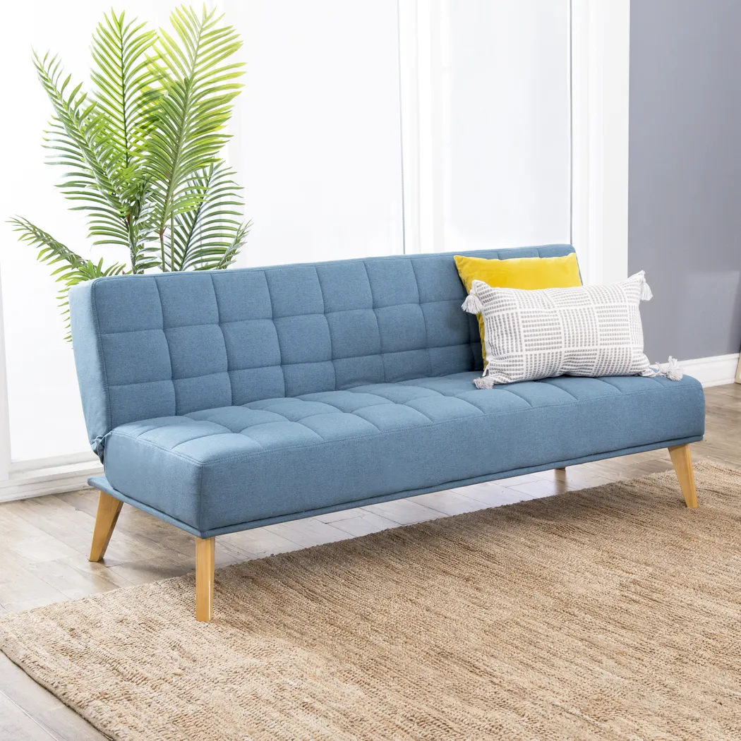 Panetta Blue Futon - Thumbnail - Image 5