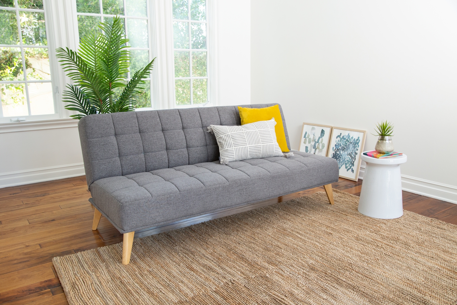 Panetta Gray Futon - Thumbnail - Image 2