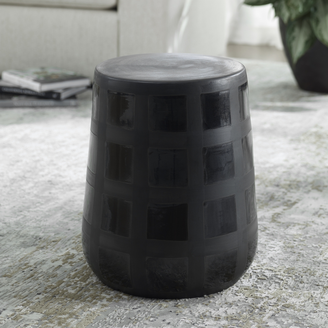 Pango Black Stool - Thumbnail - Image 2
