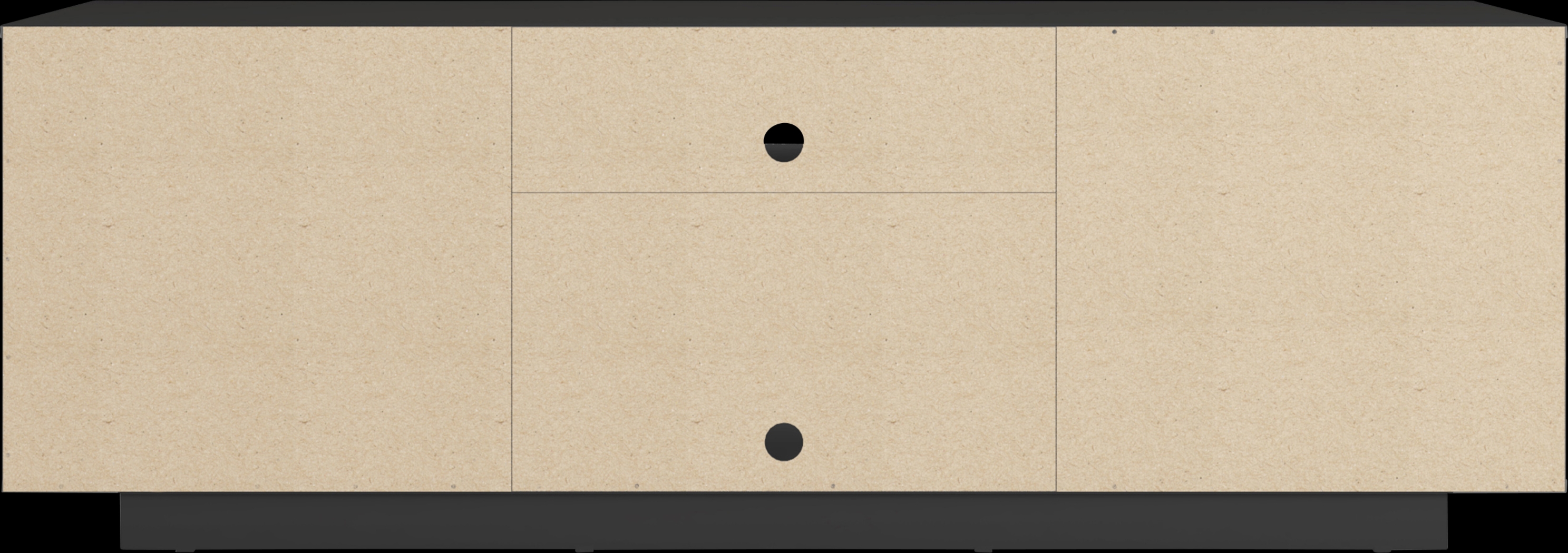 Paniana Black 63 in. Console - Thumbnail - Image 4