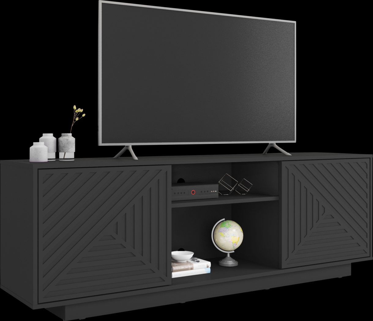 Paniana Black 63 in. Console - Thumbnail - Image 7