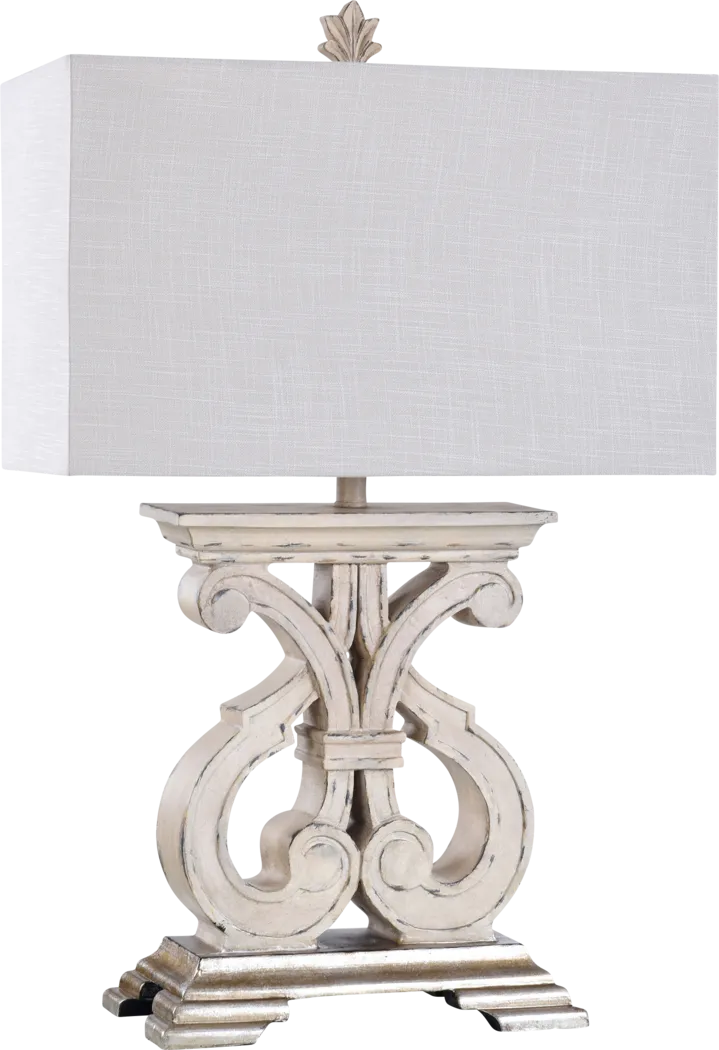 Pankey Alley Cream Lamp - Thumbnail - Image 1